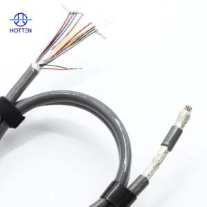 Cable coaxial de material de silicona 4K HD 12 Core Equipo de endoscopio médico Mango Cable repetitivo - Product Image 2