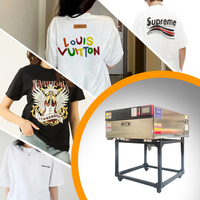 Nouvel Équipement de Post-Pressage Semi-Automatique pour T-shirts et Textiles : Séchoir Numérique et Imprimante DTG par Sublimation DTG600 600x600mm