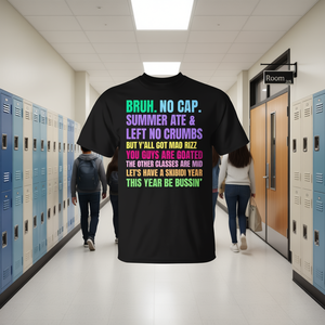 T-shirt Gen A Slang Teachers pour le premier jour d'école 2025 - Product Image 3