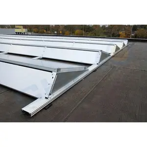 太阳能平屋顶镇流器面板安装系统工厂发货热卖澳大利亚铝定制解决方案地面支架