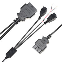 Adaptateur universel original OBDSTAR FCA 12+8 pour X300 DP/ X300 DP Plus/ X300 PRO4/ Odo Master/ X200 PRO2