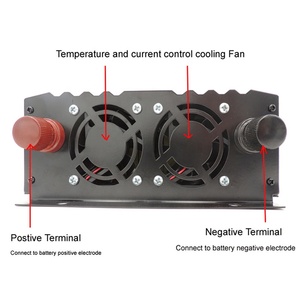 Vượt qua điện 1500W Tần số cao tinh khiết Sine Wave biến tần chuyển đổi 24V 110V không dây từ xa cho hệ thống lưới điện 50A hiện tại 220VAC - Product Image 4