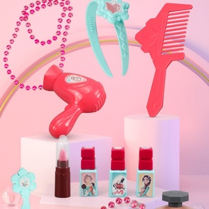 Ensemble de maquillage de jeu d'imitation pour enfants, coffret de beauté avec table de maquillage, jouets pour filles, cadeaux d'anniversaire, coiffeuse à induction - Product Image 6