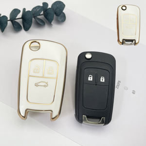 DM 3 boutons Smart Tpu étui à clés de voiture pour <span class=keywords><strong>Chevrolet</strong></span> Spark Cruze <span class=keywords><strong>Orlando</strong></span> Aveo Holden Barina TM Cruze Trax Colorado Auto Parts - Product Image 2