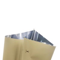 Sachets Doypack en PE réutilisables avec logo personnalisé, sachets enveloppe, emballage à 3 soudures latérales, résistants à l'humidité, pour aliments, café, lait, chewing-gum