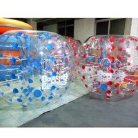 Ballon de football gonflable de taille humaine