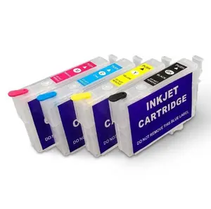 Supercolor-cartucho de tinta recargable 812XL 812, con Chip, para impresoras Epson WF 3820, 3825, 4830, 4835, 7840, WF-7820, 7820, EC-C7000