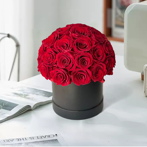 Scatola a Cupola Personalizzata a Forma di Fungo con Rose Eterne a Lunga Durata, Rose Vere Immortali Conservate, <span class=keywords><strong>Regalo</strong></span> <span class=keywords><strong>per</strong></span> la Festa della Mamma, <span class=keywords><strong>San</strong></span> <span class=keywords><strong>Valentino</strong></span>, Natale - Product Image 2