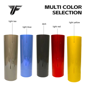 7F جودة عالية مضادة للخدش TPH PVC لمعان ضوء أحمر لحماية المصابيح الأمامية للسيارة - Product Image 3