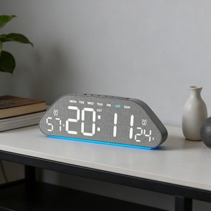 Reloj Digital Multifunción Huayang con Temperatura, Fecha, Día <span class=keywords><strong>de</strong></span> la Semana, Doble Alarma y Luz Ambiental - Product Image 4