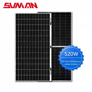 Giá tốt sunman linh hoạt panel năng lượng mặt trời thiết kế mới panel năng lượng mặt trời 520 Wát SMH520J-12X12UW Chất lượng cao - Product Image 1