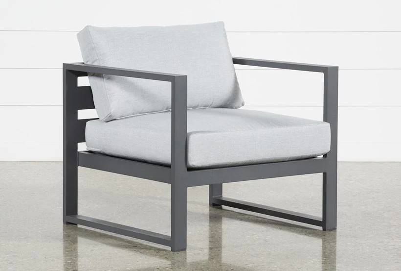Garden high quality Meta aluminum alloy l chair  Outdoor Lounge Chair