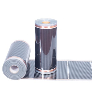 Membrana de calefacción PTC de grafeno de diseño moderno, película de Calefacción radiante eléctrica infrarroja negra para película de calefacción eléctrica de suelo - Product Image 6