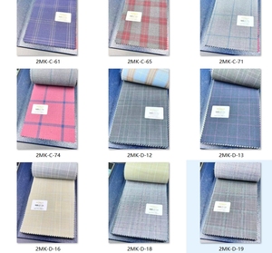 Divers motifs disponibles 2MK 9MK 11MK 280GM 50% <span class=keywords><strong>laine</strong></span> <span class=keywords><strong>m</strong></span>érinos 50% polyester Tissu en <span class=keywords><strong>laine</strong></span> peignée teint en fil à carreaux - Product Image 6