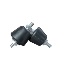 Support d'isolation des vibrations en caoutchouc conique OEM, amortisseur de chocs en caoutchouc anti-vibrations pour unité extérieure de climatiseur