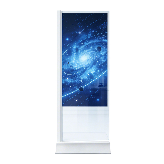 Low-cost Transparent Glass OLED Displays with Self-illuminating Properties Can Be Affixed to Tempered Glass Windows.
