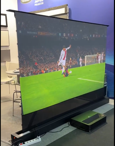 Écran ALR à portée ultra courte TELON Format <span class=keywords><strong>16</strong></span> à <span class=keywords><strong>9</strong></span> pouces 100 pour écran de projecteur immersif Home Cinema - Product Image 2
