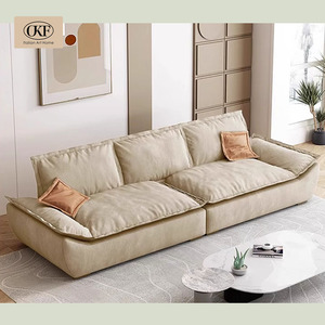 OKF Canapé modulaire Home cinéma Canapé inclinable en cuir véritable Mobilier de qualité supérieure Canapé-lit moderne pour salon - Product Image 4