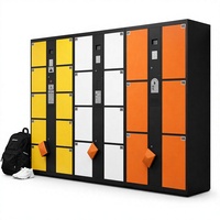 Système de casiers électroniques intelligents avec écran tactile, contrôle d'accès, armoire composite multi-portes pour salle de sport, campus, hôtel