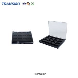 ตลับแป้งแต่งหน้า ตลับบลัชออนเปล่า บรรจุภัณฑ์ตลับแป้งแบบกำหนดเองได้ พร้อมโลโก้ ตลับใส่พาเลทอายแชโดว์ - Product Image 1