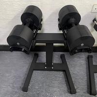 Plaques de musculation en fonte recouvertes de caoutchouc à 3 trous, plaques de barre de musculation personnalisées, équipement de musculation pour la maison et les salles de sport commerciales