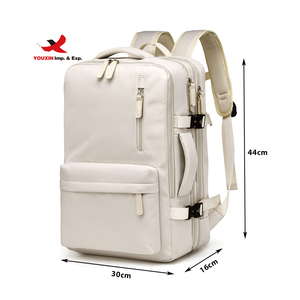 Business 15.6 Inch <b>Waterproof</b> Oxford Women's Expandable Travel <b>School</b> USB Laptop Bags <b>Backpack</b> for Men - Product Image 2