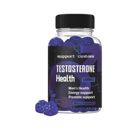 Gummies pour hommes en gros avec Herbe de chèvre cornée, Maca noire et Tribulus – Soutien 6 en 1 pour booster l'énergie masculine