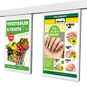Etiqueta Electrónica para Estantes de Supermercados, Etiqueta de Precio con Video Publicitario, Señalización Digital de 10.1 Pulgadas, Pantalla LCD Inteligente ESL para Supermercados - Product Image 1