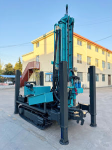 Giàn khoan giếng nước 260m, kỹ thuật khai thác nước, khai thác nước nông nghiệp, máy khoan - Product Image 4