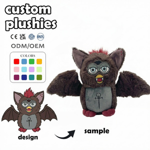 Fabricant de jouets en peluche personnalisés : Peluches douces et très réalistes, symbole Ankh, chauve-souris, personnalisables pour entreprises, oreilles de <span class=keywords><strong>renard</strong></span> mobiles - Product Image 1