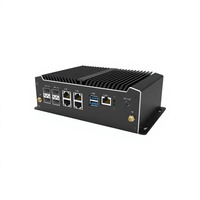 Mini PC réseau sans ventilateur 4x 10G SFP+ 4x 2.5G LAN Intel Denverton C3958 16 cœurs, ordinateur de calcul en périphérie, prise en charge de la fente SIM 4G