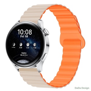 Cinturino magnetico in Silicone 20/22mm cinturino per <span class=keywords><strong>Huawei</strong></span> Gt4/<span class=keywords><strong>Gt3</strong></span>/<span class=keywords><strong>PRO</strong></span> e per Samsung Galaxy Watch 7/6/5/4 - Product Image 6