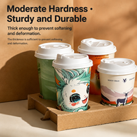 Support pliable et détachable en carton ondulé pour gobelets – Idéal pour les cafés, emballages de boissons à emporter – Robuste, vente en gros, OEM