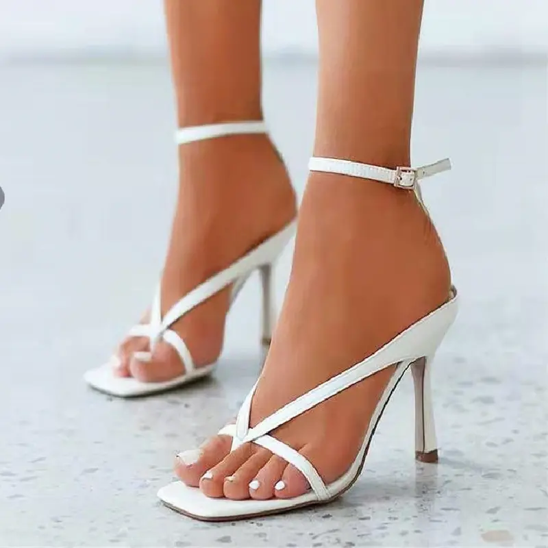 Wholesale high heels shoes Women sandals new design women fashion sandals summer pumps