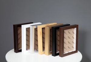 Khung ảnh rỗng fortabletop 2-3cm bé handfootprintclay a4size photoframe mẫu khung Quilling treo tường hình ảnh khung - Product Image 6