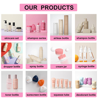 XINGYUAN Contenant de bâton de crème solaire personnalisé de 10 g, flacon de bâton de déodorant en plastique cosmétique avec brosse