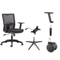 Fabricant vente en gros toutes les pièces de rechange de meubles de bureau composant de marchandise en espèces coque de dossier de chaise