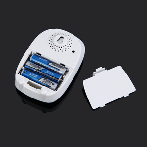 60 tonos de llamada y 5 niveles de volumen Alerta de puerta de entrada Kit de timbre de CC digital alimentado por batería AA para hogares - Product Image 4