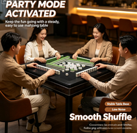 Kundenspezifischer automatischer Mahjong-Tisch mit variabler Spannung, OEM ODM Mahjong-Spielgeräte für den Wiederverkauf