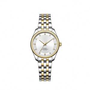 Relojes Mecánicos Automáticos de Lujo Dorados al por Mayor, Relojes de Pulsera para Parejas con Indicador de Fecha, Resistentes al Agua - Product Image 3