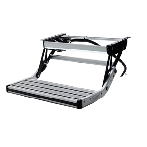 <span class=keywords><strong>Camping</strong></span>-<span class=keywords><strong>car</strong></span>/Caravane Électrique Pliant Étape Glissière Automatique en Alliage d'Acier et d'Aluminium pour Pièces RV Accessoires - Product Image 1