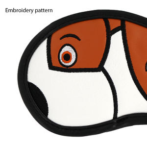 Juego de Fundas para Palos de Golf Impermeables Estilo Dibujos Animados con Cubiertas de Cuero PU Personalizables para Hierros, Madera y Putter - Product Image 3