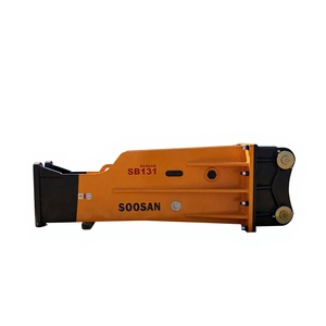 Casse-roche hydraulique silencieux haute performance SB131 avec burin de 165 mm compatible avec les excavatrices lourdes de 30T, 35T, 40T, 45T - Product Image 1