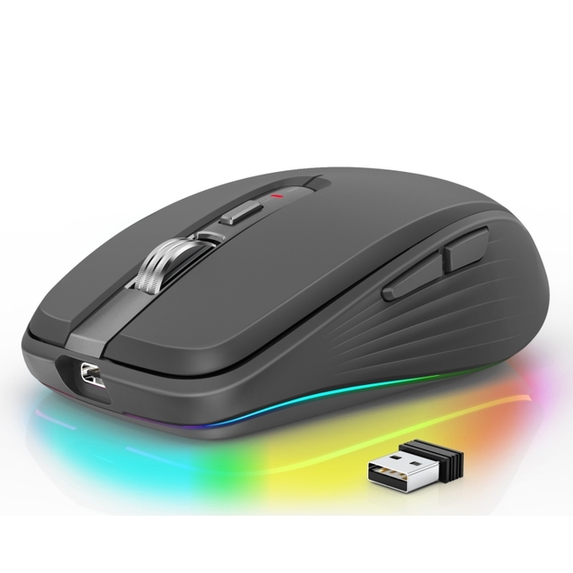 New Arrival for HXSJ M303 2400DPI Dual Mode 2.4GHz +Wireless Mouse Computer Mouse