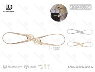 Catena da Vita in Lega d'Acciaio Placcata Oro per Donna, Lunghezza Standard, Gioiello Trendy per il Corpo, Uso Quotidiano - Product Image 3