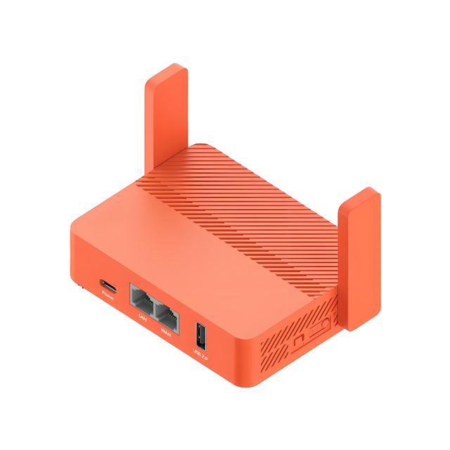AC1200 Mini Router Dual-Band 2.4G 5G High-Speed 1200mbps WiFi Portable Compact 2 Antennas WDS/WPS Business Travel Hotel Home