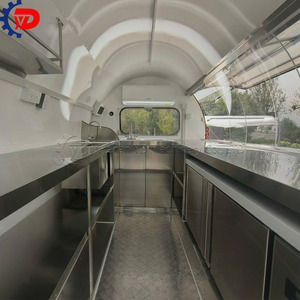 定制食品拖车柠檬水三明治果汁车快餐车咖啡甜点移动酒吧 - Product Image 2