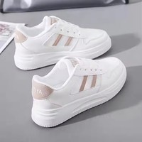 2025 chaussures de sport décontractées pour femmes de haute qualité pour le printemps et l'automne respirant petites chaussures étudiantes blanches Offre Spéciale