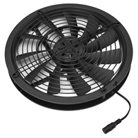 Ventilateur solaire silencieux et efficace AIsmartLink pour salle de bain, refroidissement des animaux de compagnie, ventilation, évacuation