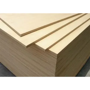 Wholesale Laminated Waterproof White Wood Grain Steel Pine 18Mm Plywood Board Sheet For Office Chair